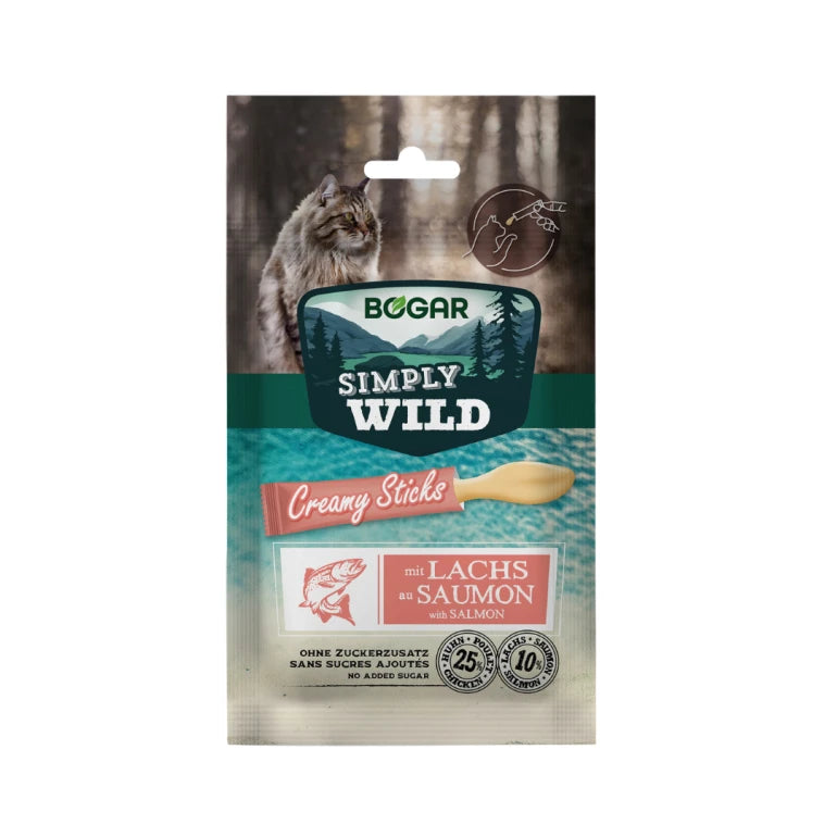 Simply Wild Creamy Sticks m. Laks, 5 sticks
