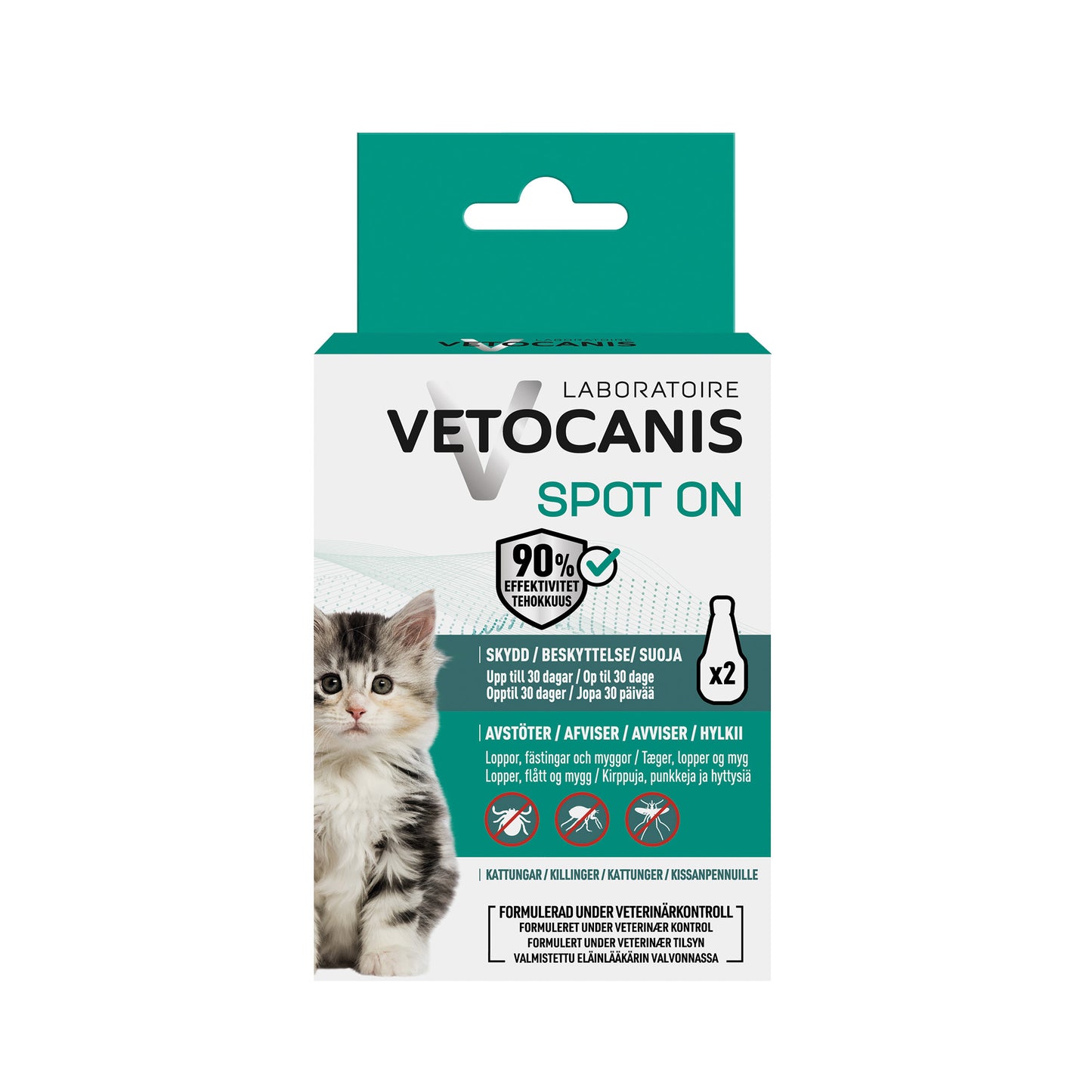 Vetocanis anti-parasit spot-on killing