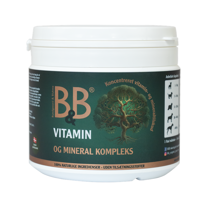 B&B Vitamin og Mineral Kompleks, 300g
