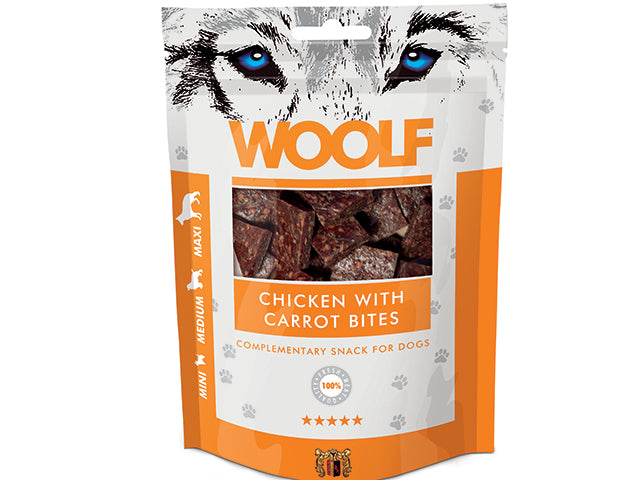 Woolf Chicken With Carrot Bites, 100 g