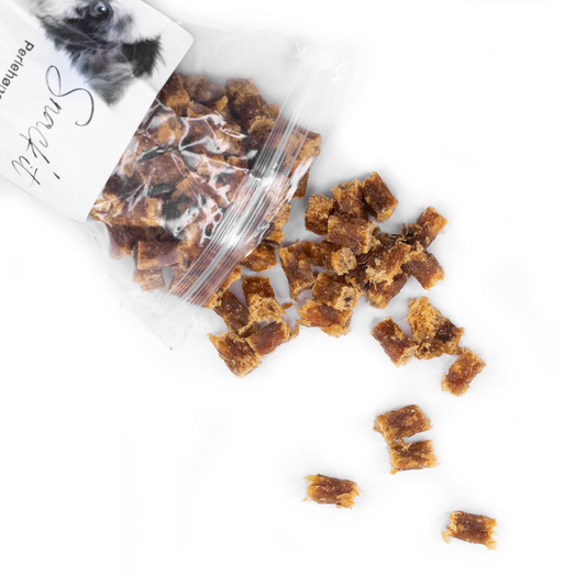 Snack'it Perlehøneterninger, bløde, 100g
