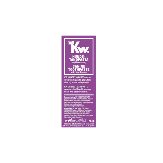 KW Tandpasta med Leversmag, 75g