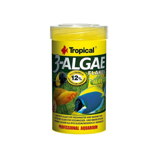 Tropical 3-Algae Flakes, 1000 ml.
