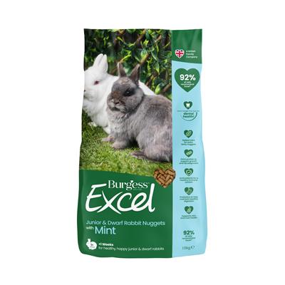 Burgess Excel Junior and Dwarf Rabbit Nuggets Mint