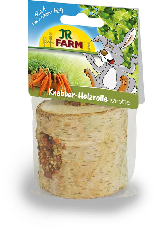 JR Farm Snack Trærulle m. Gulerod, 150 g