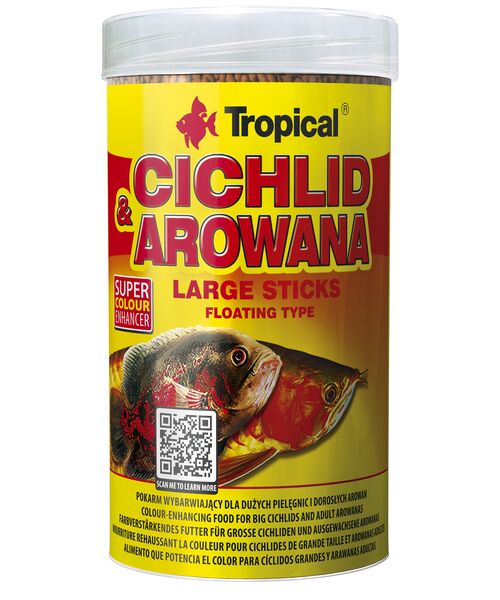 Tropical Cichlid Arowana, Large, 1000 ml