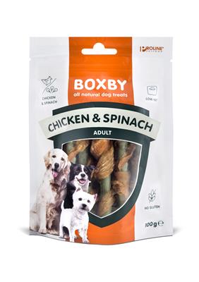 Boxby Chicken and Spinach, 100 g
