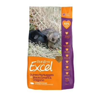 Burgess Excel Guinea Pig Nuggets Blackcurrant and Oregano