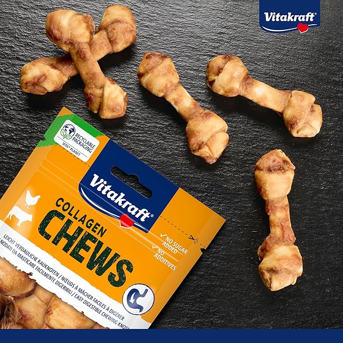 Vitakraft Collagen Chews Knots, 4 stk