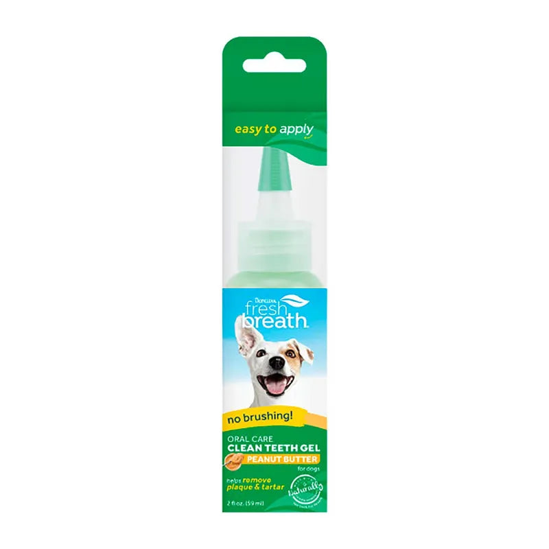 TropiClean Clean Teeth Gel, Peanutbutter, 59 ml