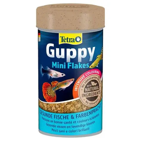 Tetra Guppy Mini Flakes, 100 ml