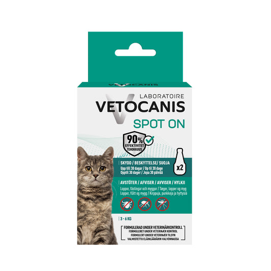 Vetocanis anti-parasit spot-on kat