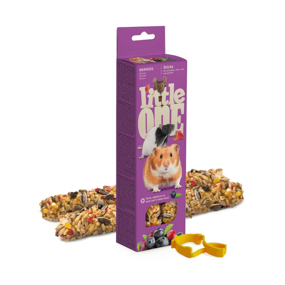Little One Sticks med bær, 2x60 g