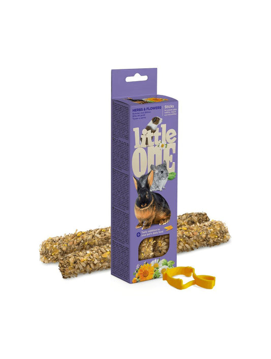 Little One Sticks Urter og blomster, 2x55 g