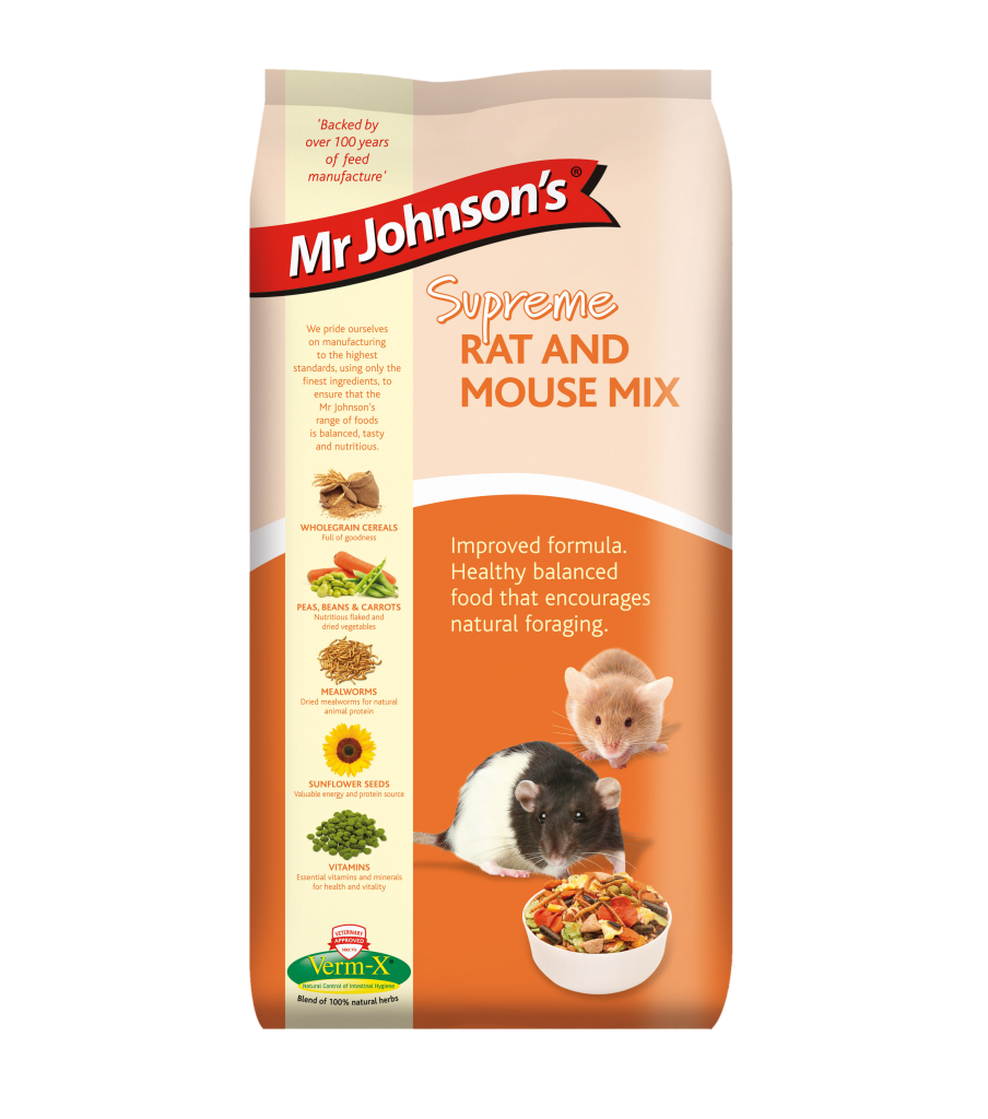 Mr. Johnsons Supreme Rat and Mouse Mix, 900 g