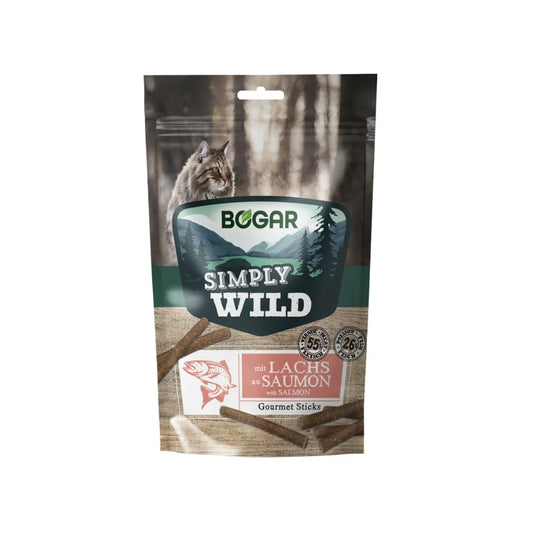 Simply Wild Gourmet Sticks m. Laks, 50g
