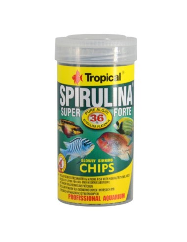 Tropical Spirulina Super Forte Chips, 1000 ml