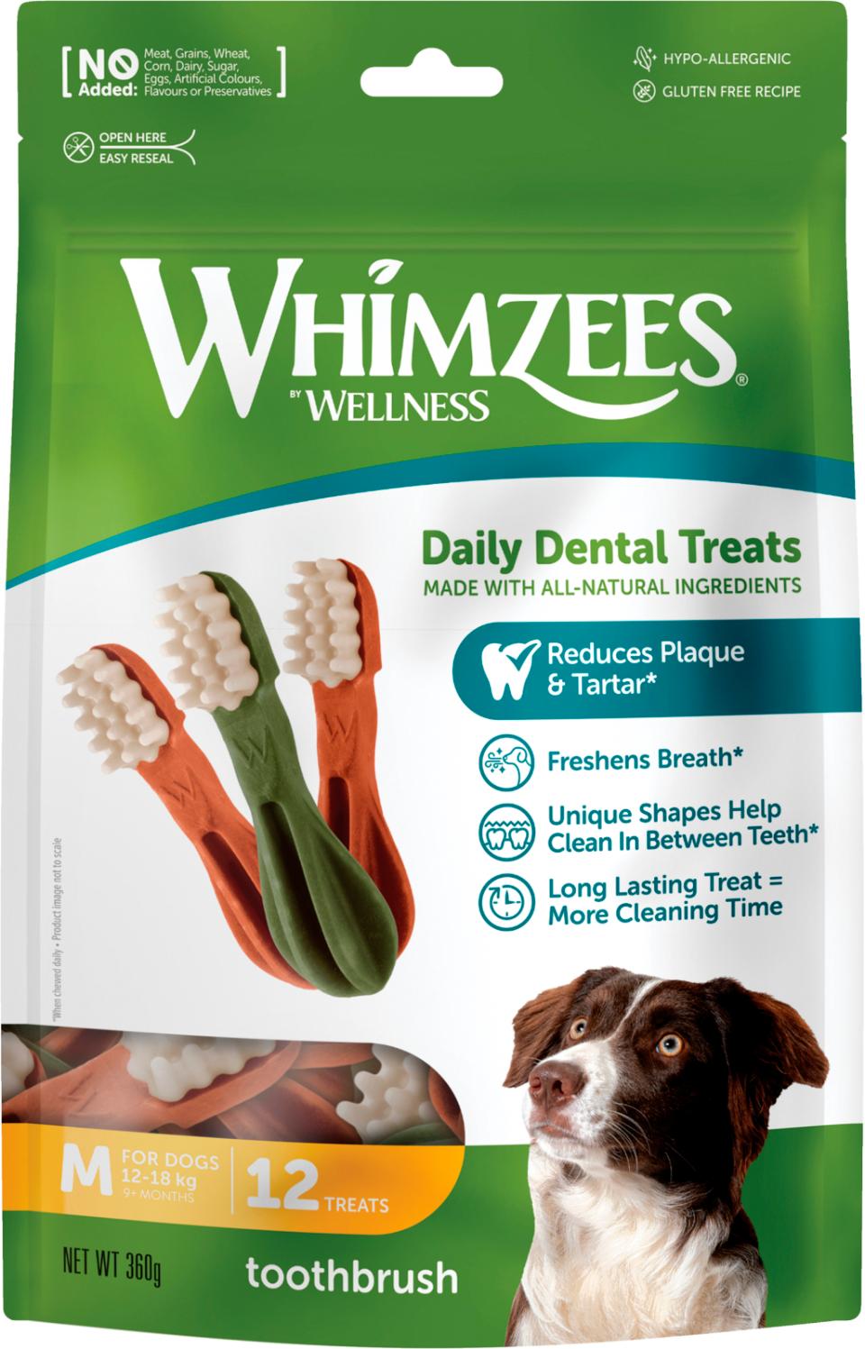 Whimzees Toothbrush, 360 g