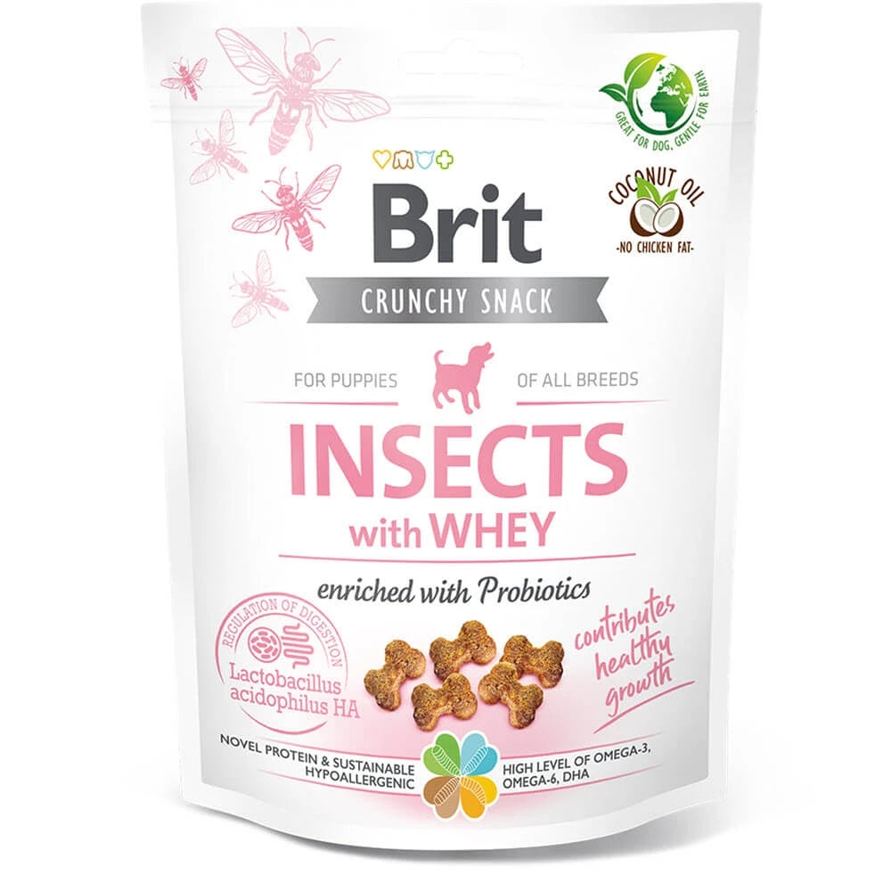 Brit Care Crunchy Cracker Insects with Whey (Puppy), 200 g
