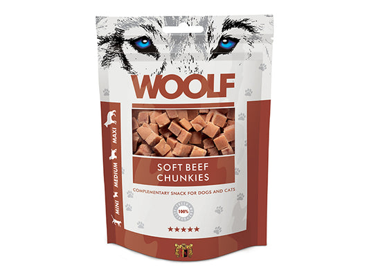 Woolf Beef Chunkies, 100 g