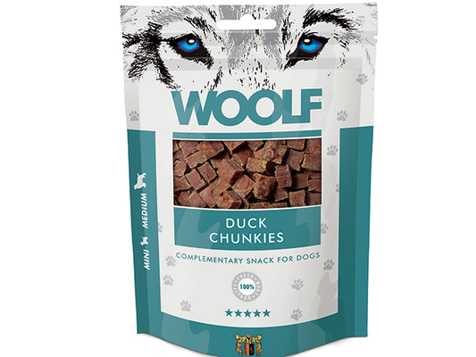 Woolf Duck Chunkies, 100 g