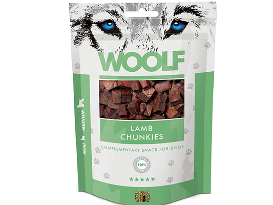 Woolf Lamb Chunkies, 100g