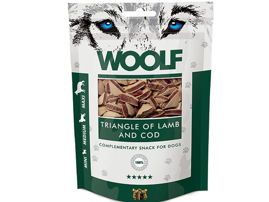 Woolf Triangle of Lamb and Cod, 100g