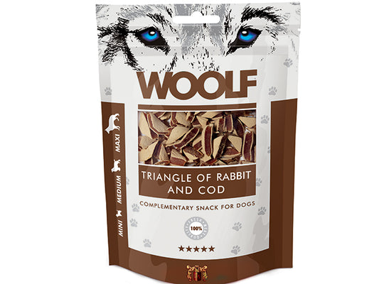 Woolf Triangle of Rabbit and Cod, 100 g
