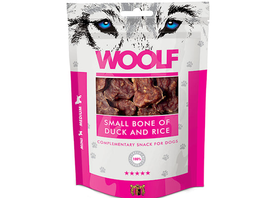 Woolf Small Bone of Duck and Rice, 100 g